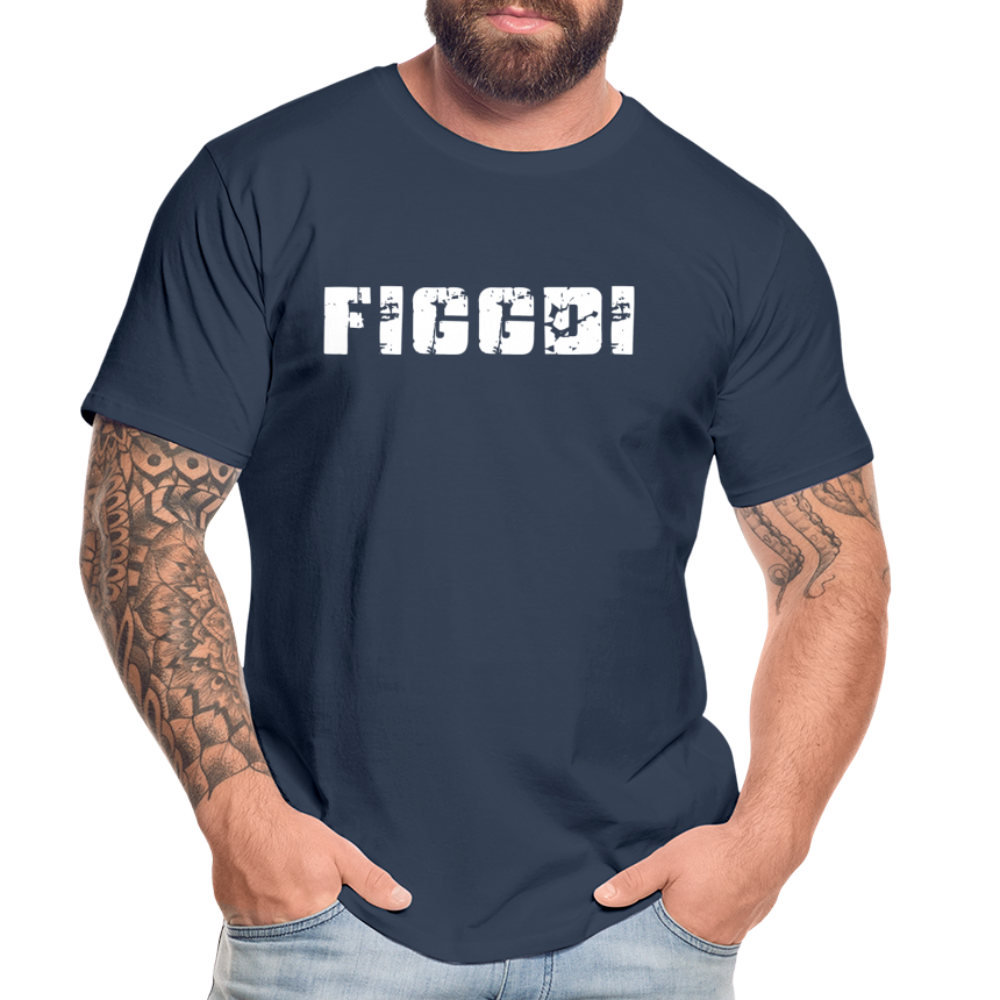 Figgdi - Schweizer Deutsch für "Kannst mich gern haben" ;-) Männer Premium Bio T-Shirt - Navy