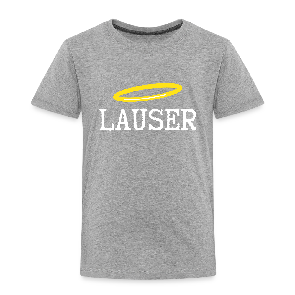 Lauser, österreichischer Lausbub - Kinder (2 - 8 Jahre) Premium T-Shirt - Grau meliert