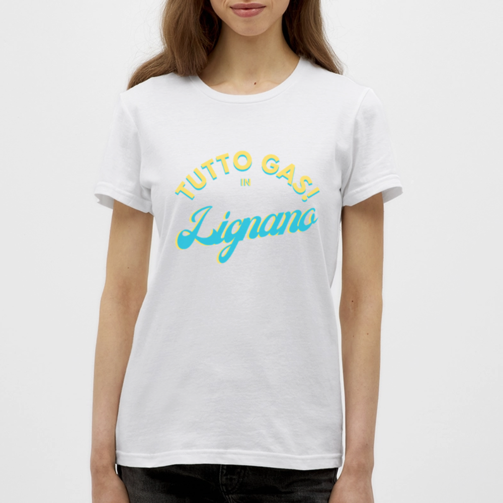 TUTTO GAS! in Lignano - Frauen T-Shirt - Weiß