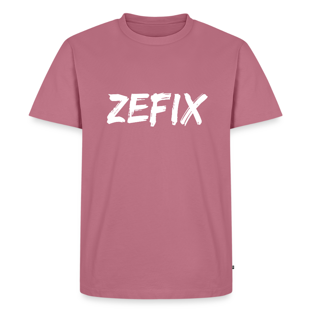 Zefix, Männer Premium T-Shirt - Mauve