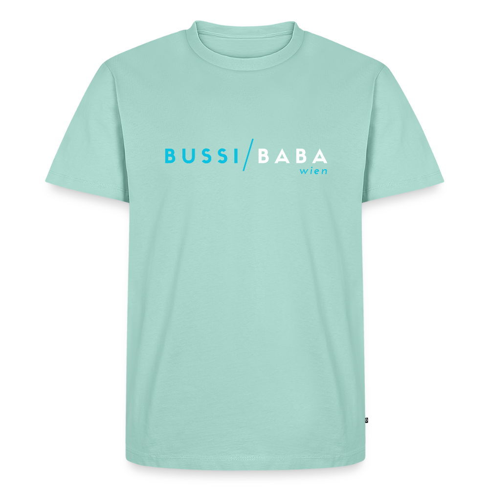 Bussi / Baba Wien aquablau, Männer Premium T-Shirt - Mint 