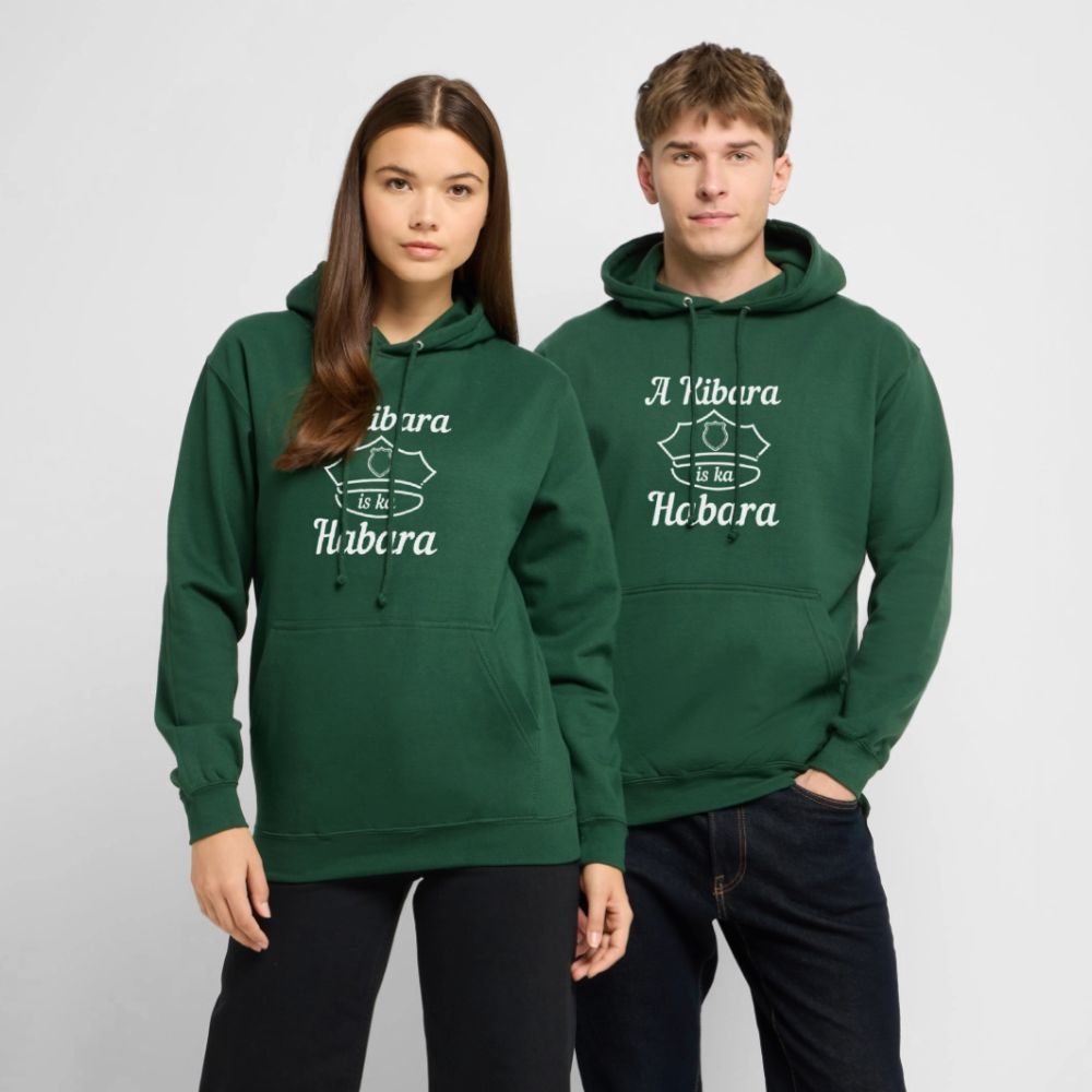 A Kibara is ka Habara, Hoodie - Flaschengrün