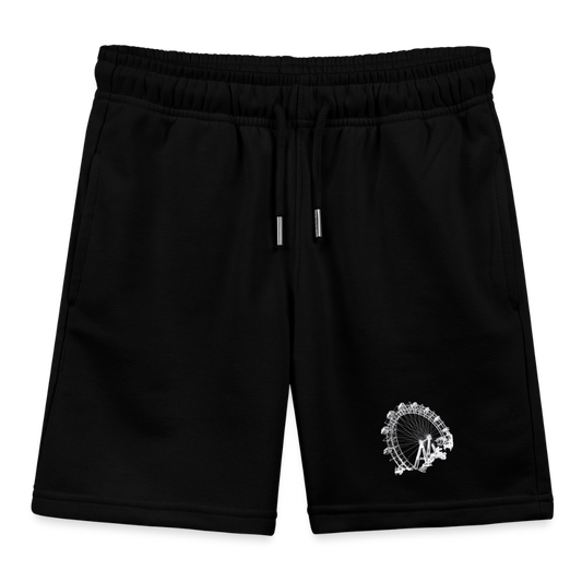 Wiener Riesenrad in weiß - Stanley/Stella Kinder Organic Joggingshorts - Schwarz