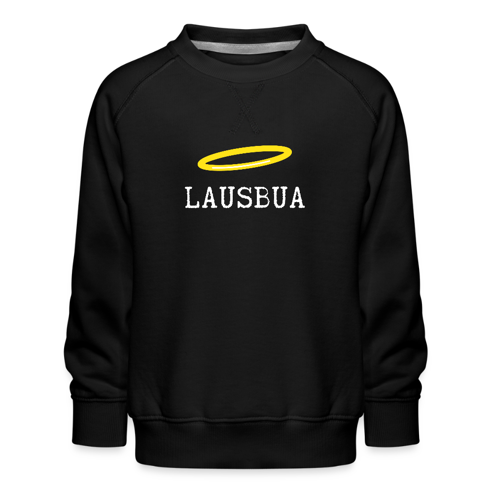 Lausbua, bayerischer bzw österreichischer Lausbub, Kinder Premium Pullover - Schwarz
