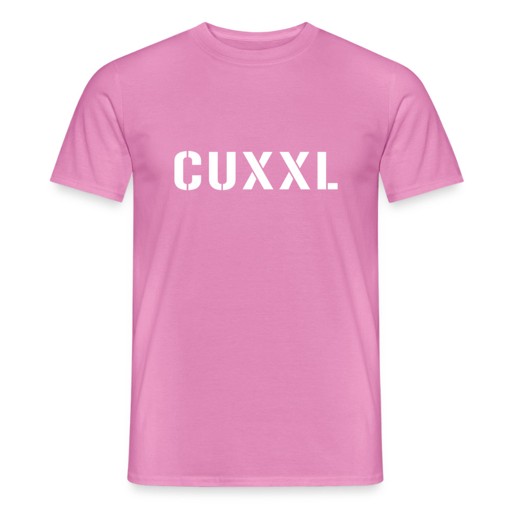 CUXXL, Männer T-Shirt - Pink