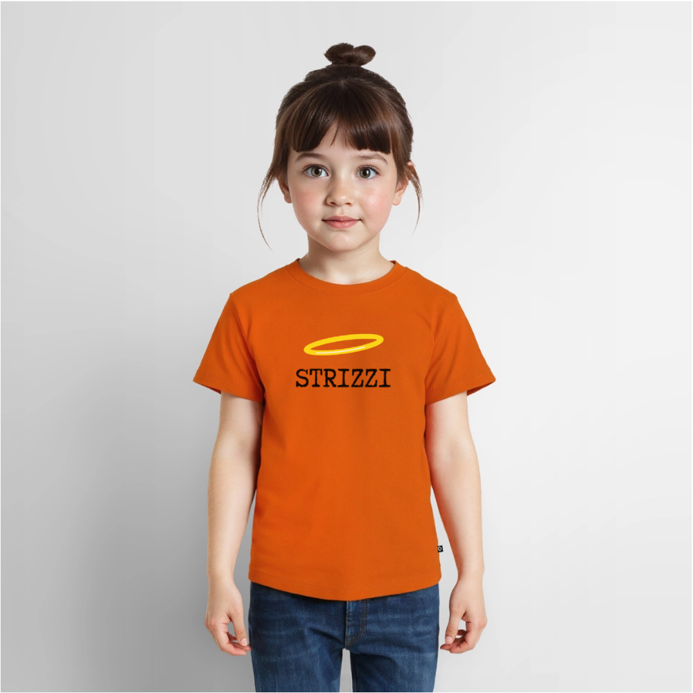 Strizzi, Kinder Bio T-Shirt (2-8 Jahre) - Orange 