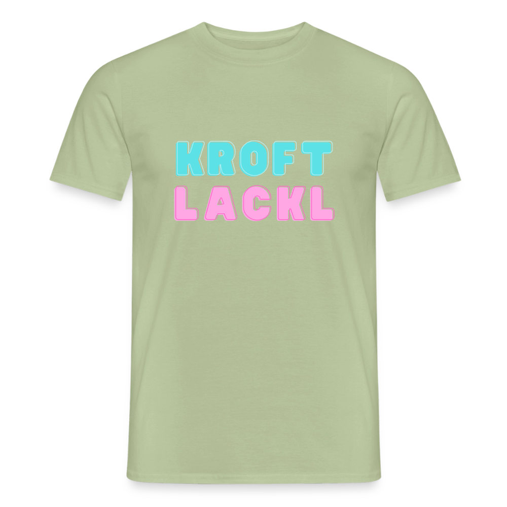 Kroftlackl in pink, Männer T-Shirt - Sage