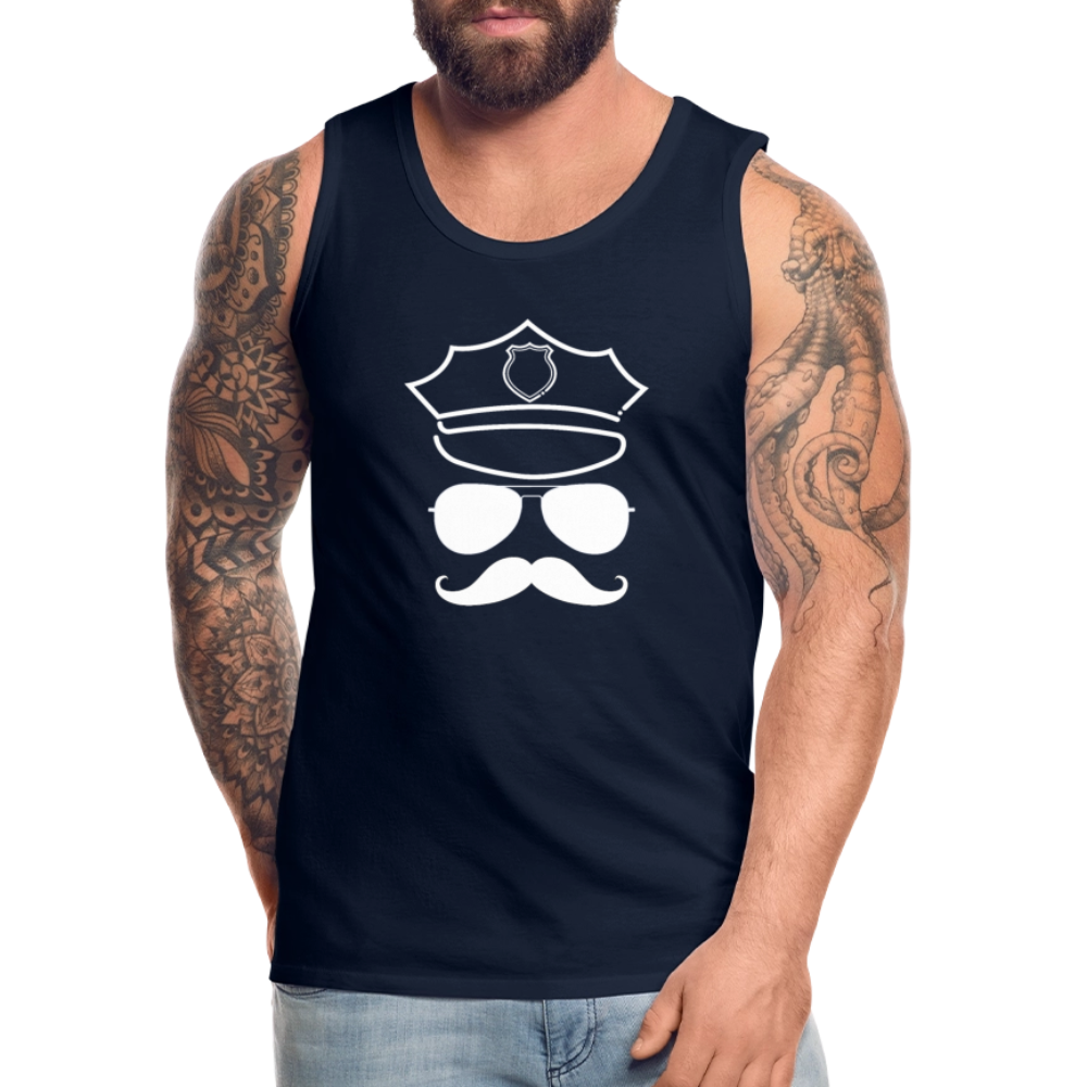 Hot Daddy - Männer Premium Tank Top - Navy