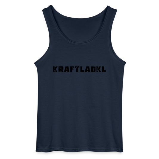 Kraftlackl, Männer Tank Top - Navy