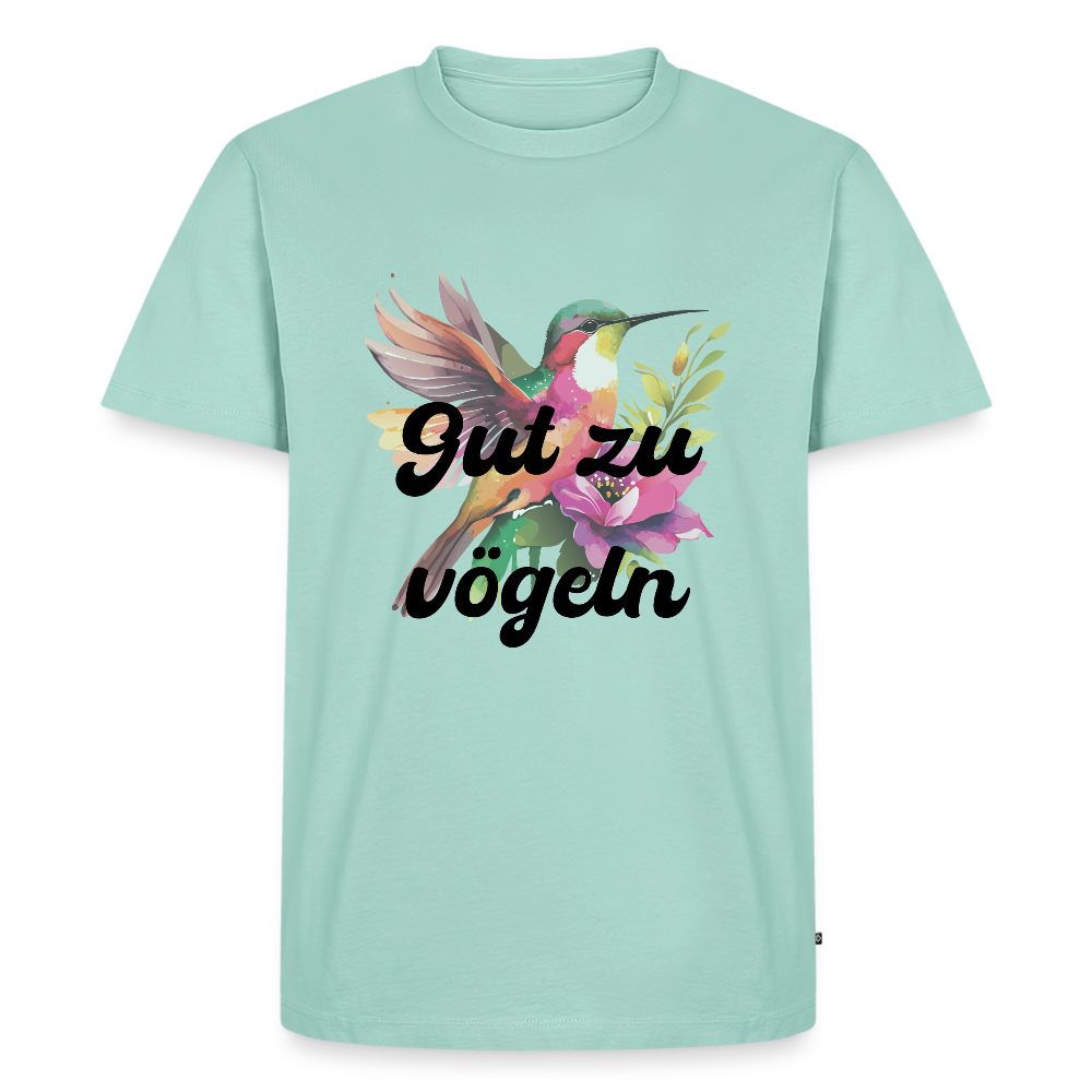 Gut zu vögeln Kolibri, Männer Premium T-Shirt - Mint 