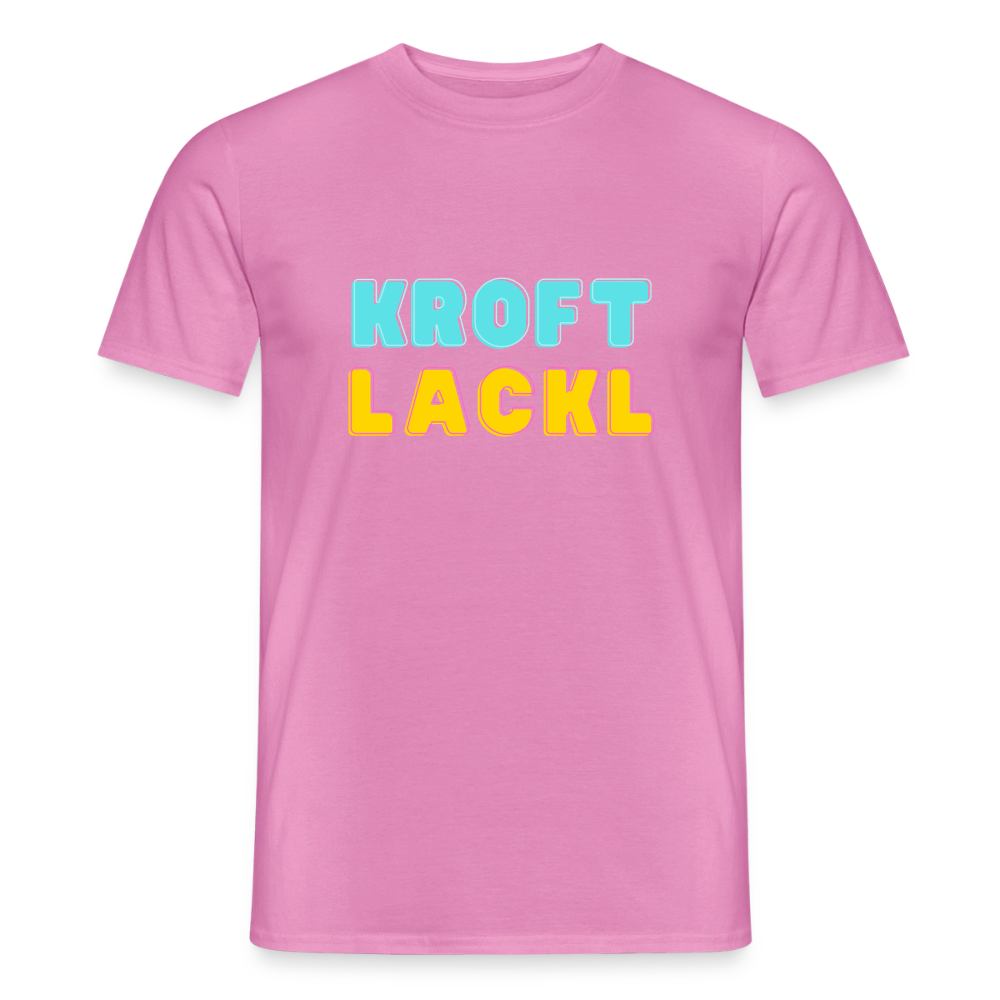 Kroftlackl, Männer T-Shirt - Pink