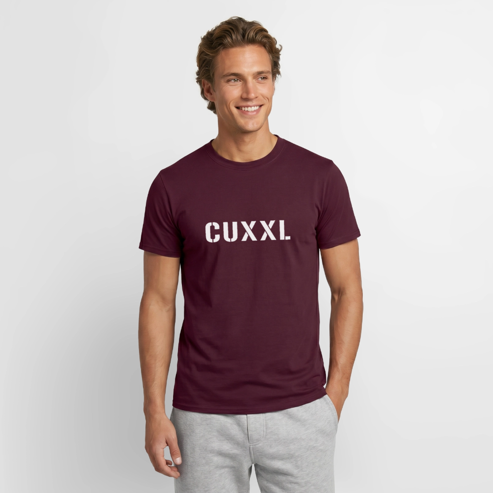 CUXXL, Männer T-Shirt - Ziegelrot