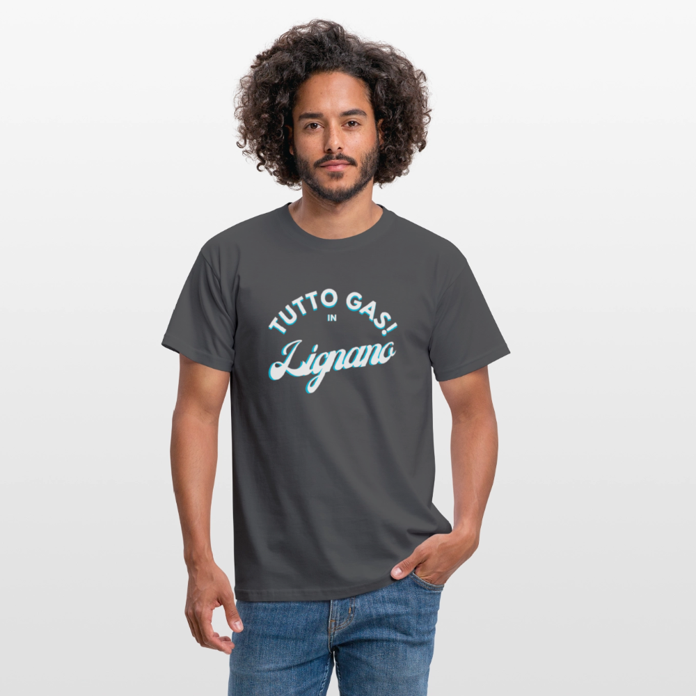 TUTTO GAS! in Lignano,  Männer T-Shirt - Anthrazit