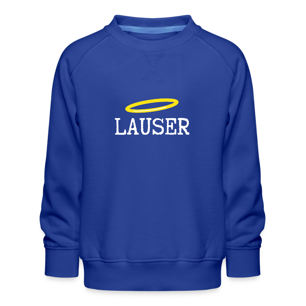 Lauser, österreichischer Lausbub, Kinder Premium Pullover - Royalblau