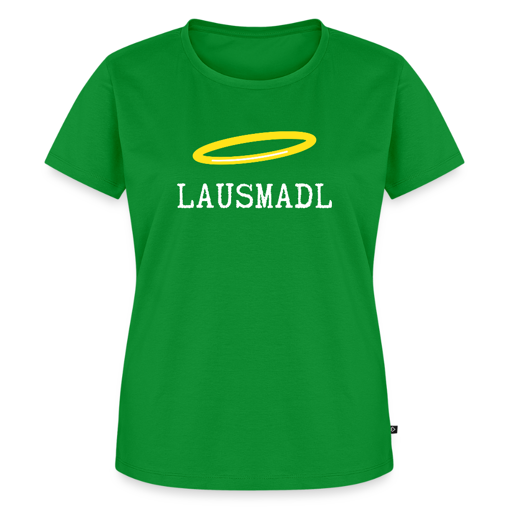Lausmadl (dt. Lausemädchen), Frauen Premium T-Shirt - Grün