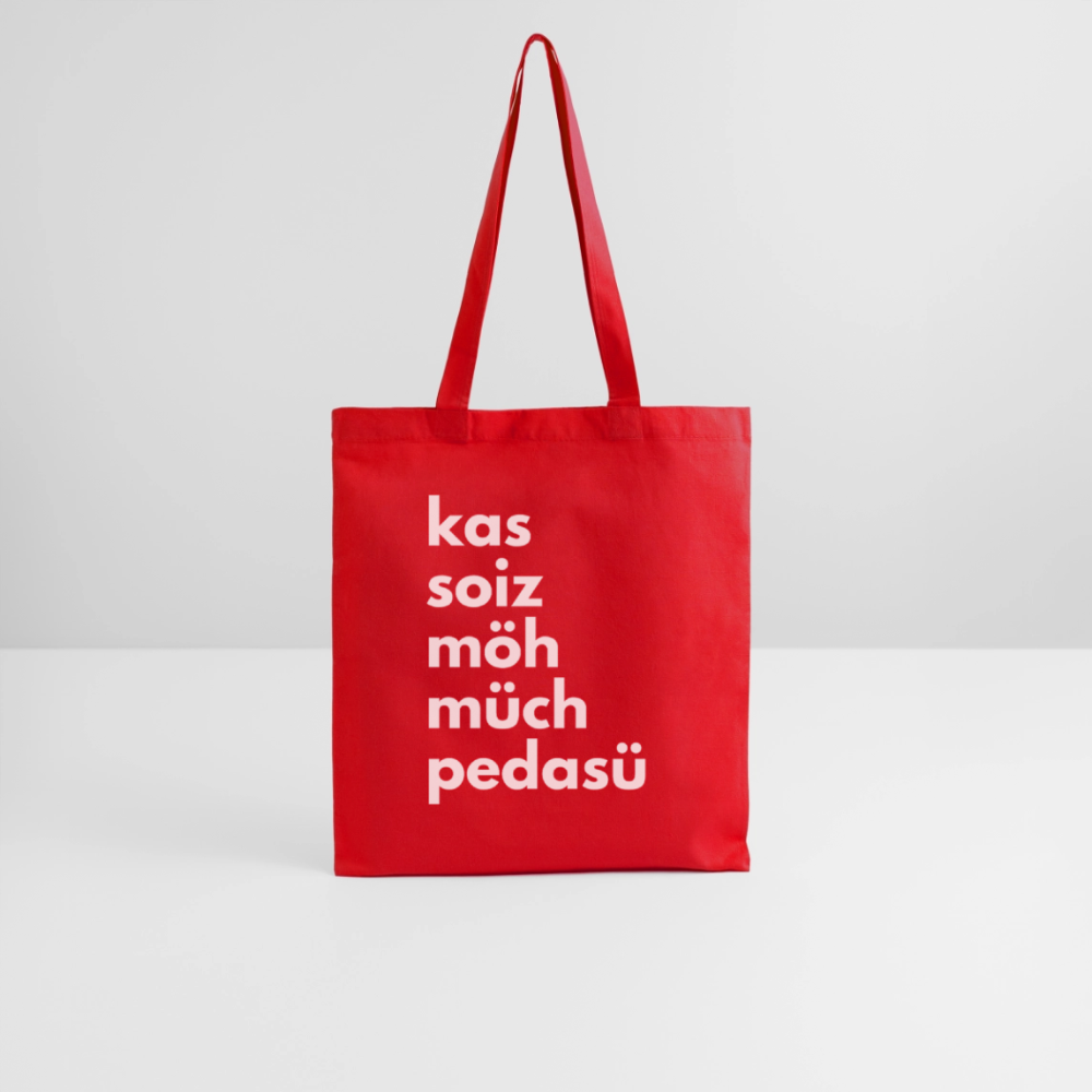 Einkaufsliste, Sackerl - Rot
