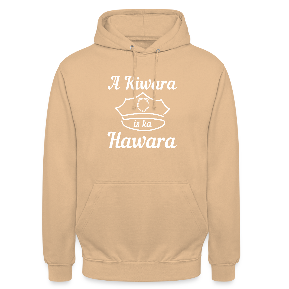 A Kiwara is ka Hawara, Hoodie - Pfirsich