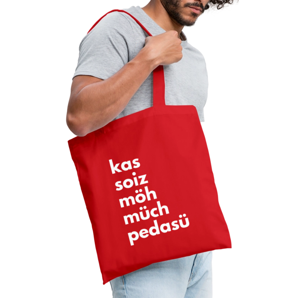 Einkaufsliste, Sackerl - Rot