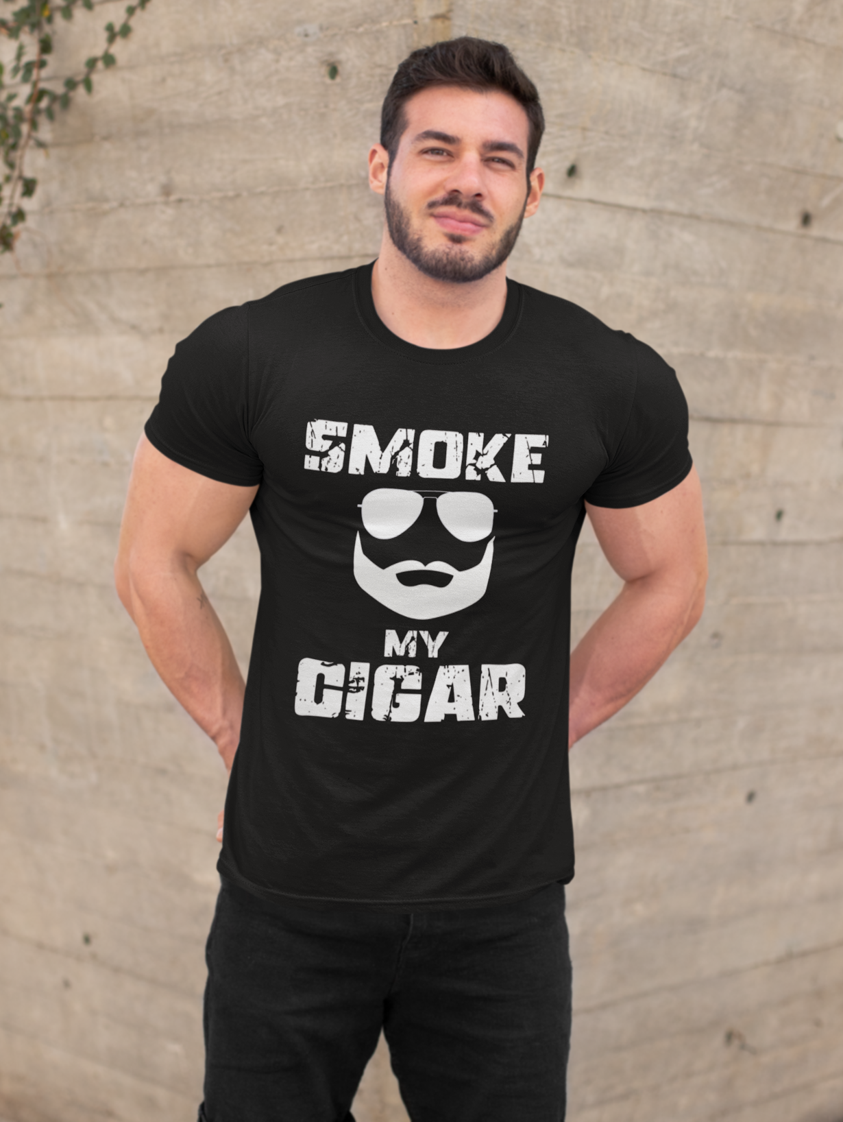 Smoke My Cigar - Zigarren Mann, Hot Daddy, Cigar Man, Men/ Männer Premium T-Shirt