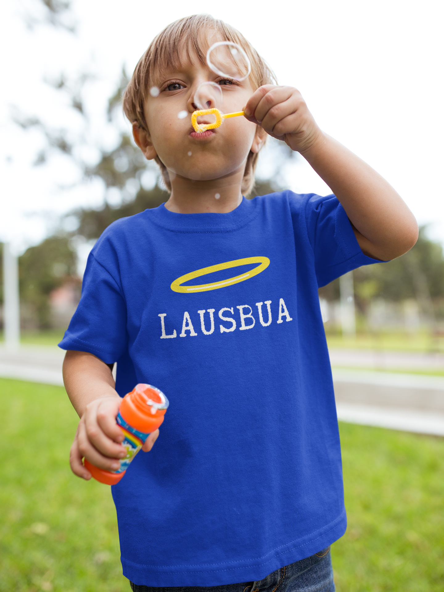 Lausbua, bairischer bzw österreichischer Lausbub, Kinder Premium T-Shirt