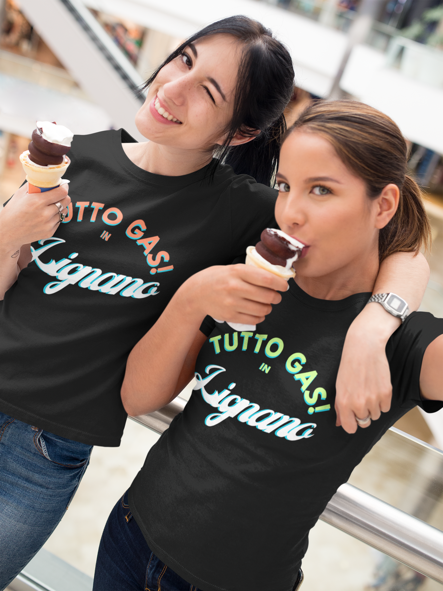 TUTTO GAS! in Lignano - Frauen T-Shirt