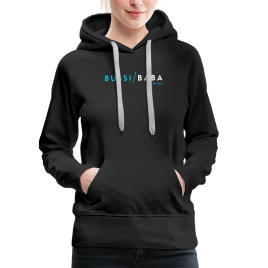 Bussi / Baba Wien, Frauen Premium Hoodie - Schwarz