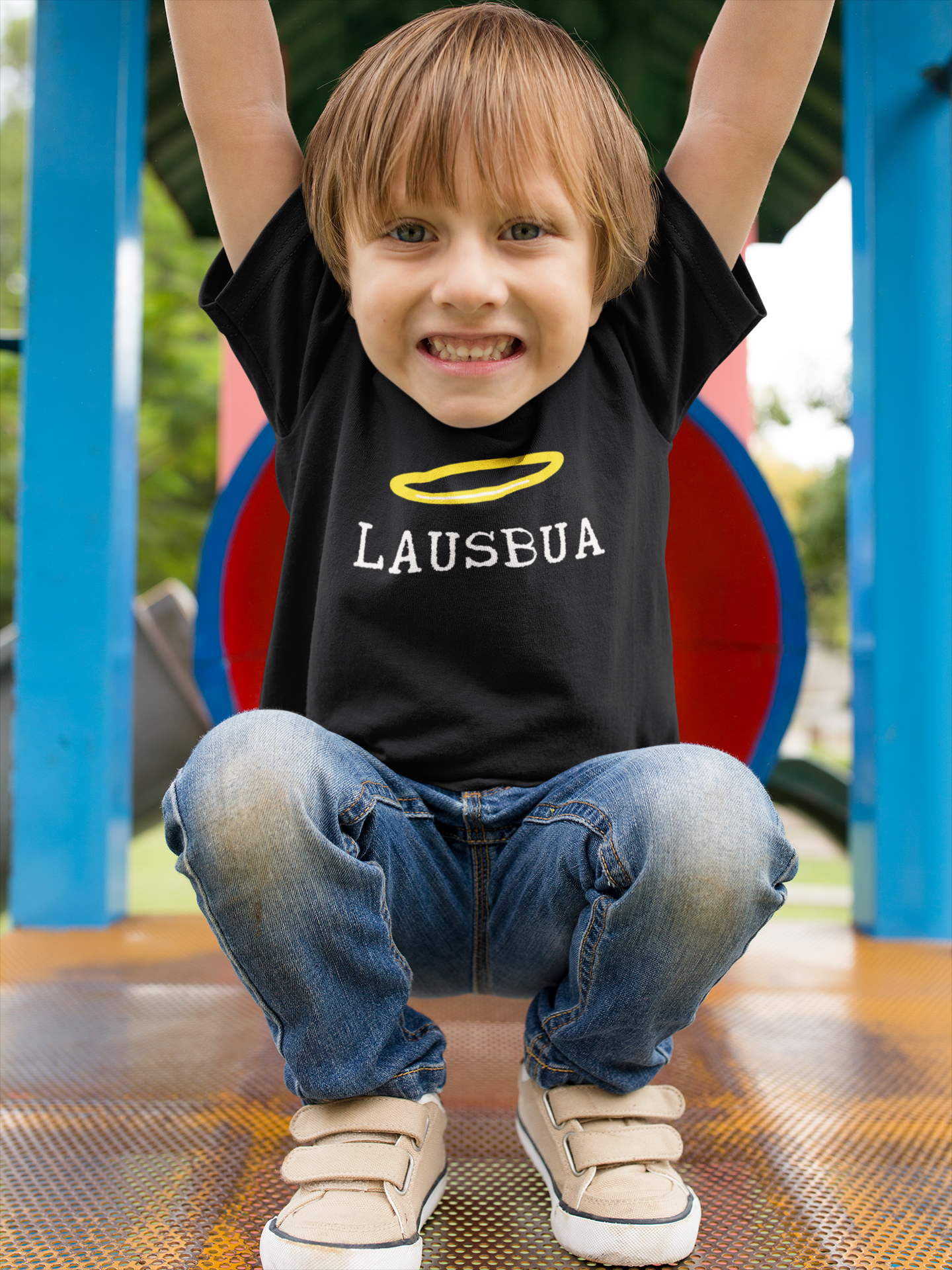 Lausbua, bairischer bzw österreichischer Lausbub, Kinder Premium T-Shirt